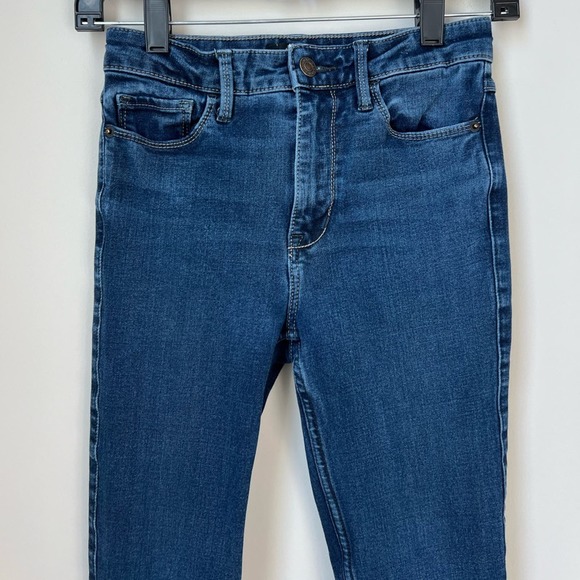 Abercrombie & Fitch Mid Rise Skinny Jegging Jeans Size 2 or 26 - Picture 3 of 9